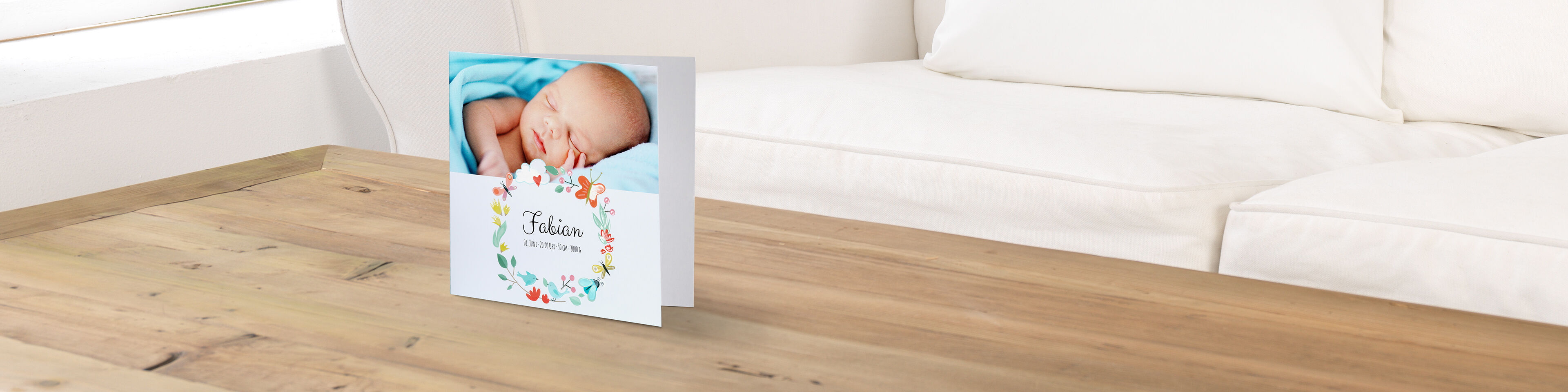 Babykarten online gestalten und bestellen | CEWE
